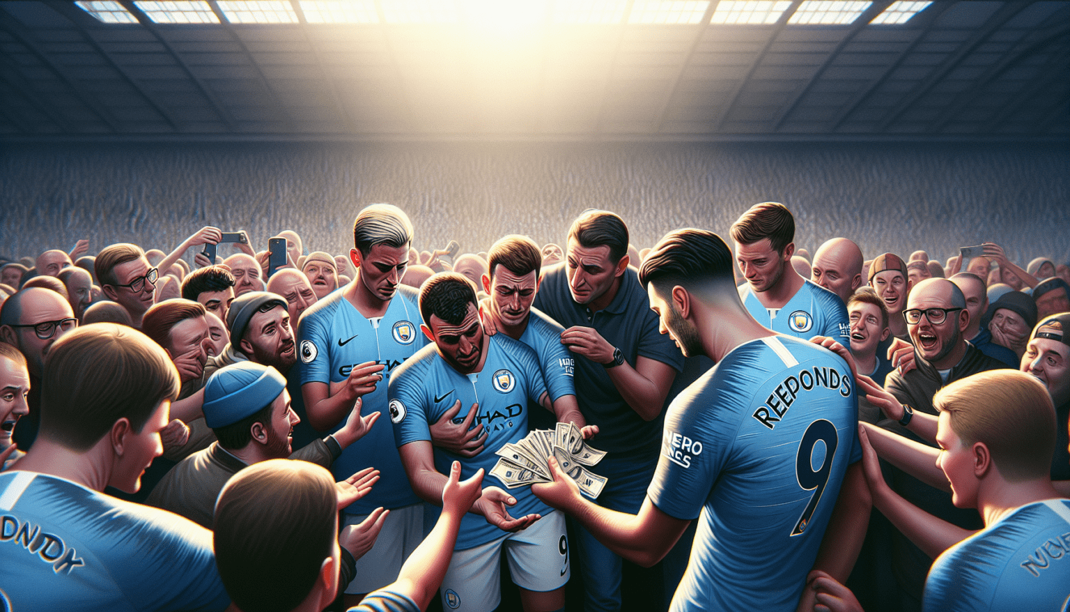 Man City Players Refund Traveling Fans After Shock Loss