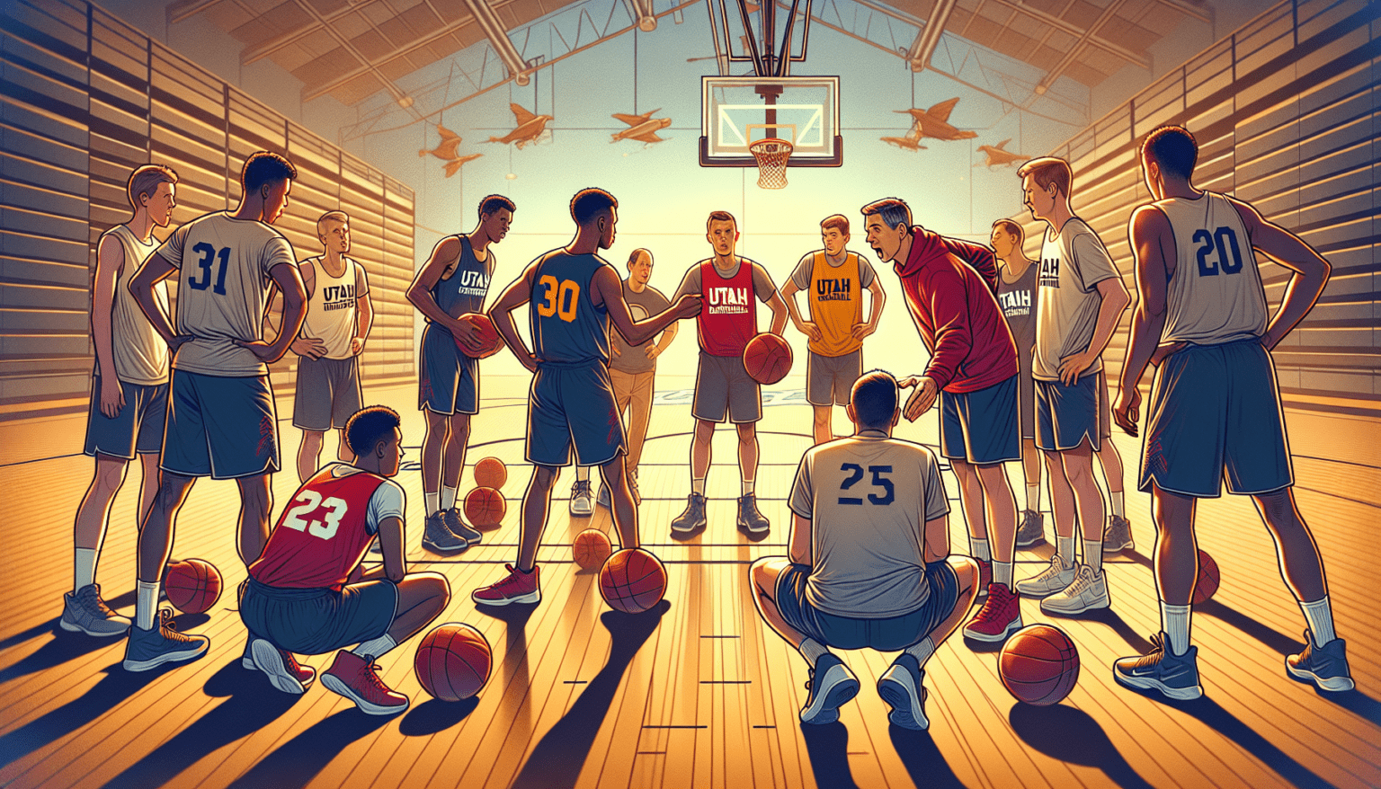 Utah Basketball Focuses on Internal Growth Ahead of Big 12 Battles