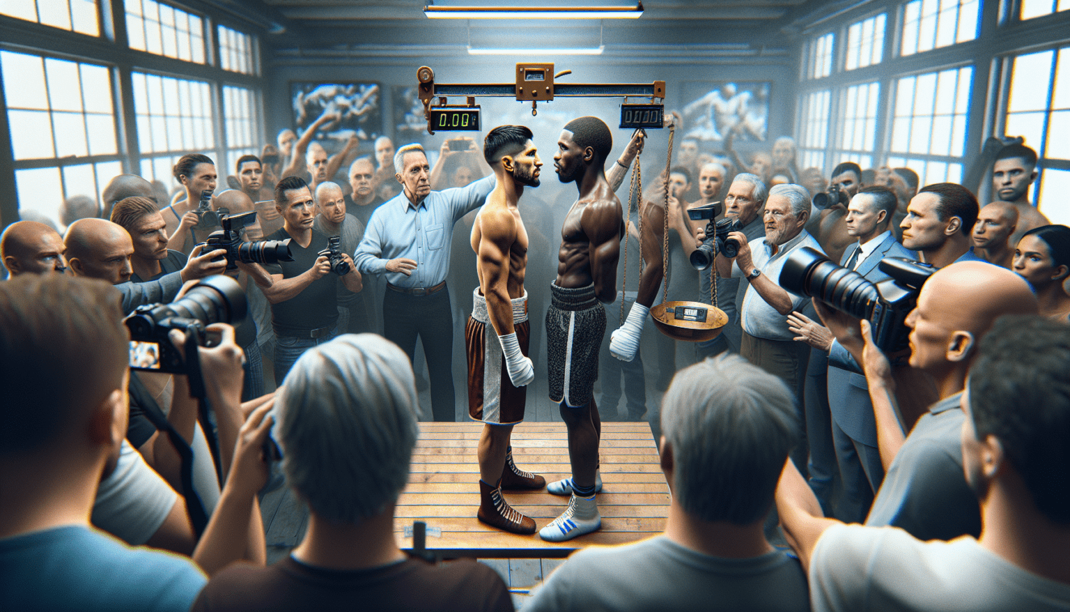 Ortiz Stops Davis’ Face-Off Routine in Dramatic Weigh-In Showdown