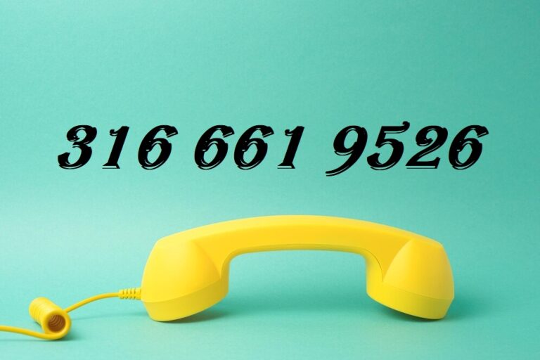 316 661 9526 – All You Need To Know About 316 661 9526