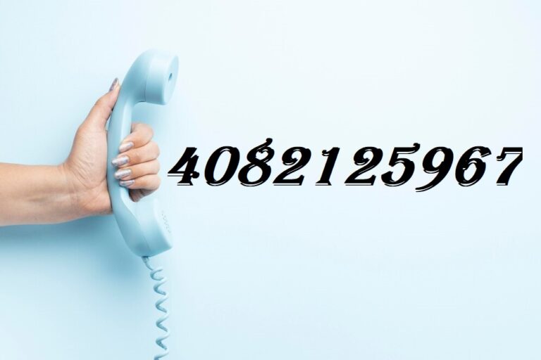 4082125967: Learn All About This Number