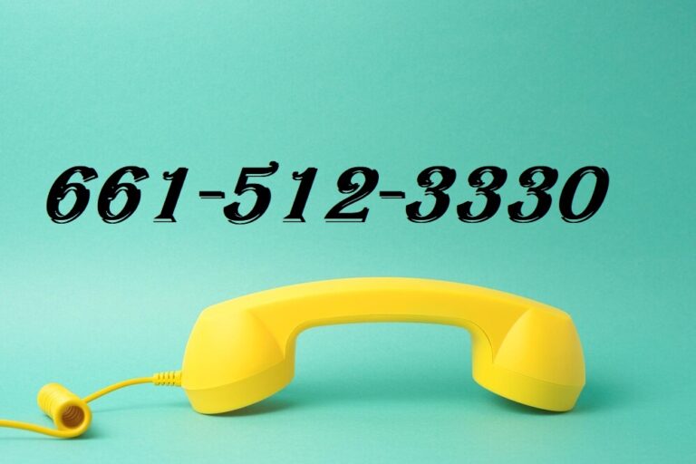 661-512-3330: Learn All About This Number