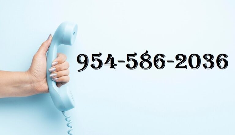 954-586-2036 – Learn All About 954-586-2036