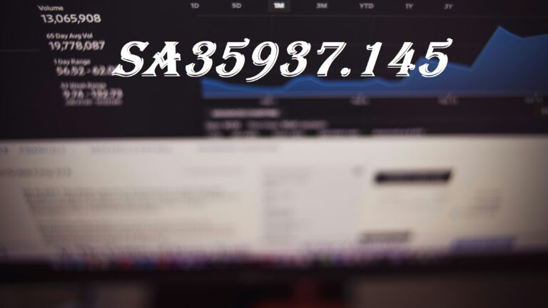 sa35937.145 – All You Need to Know About sa35937.145
