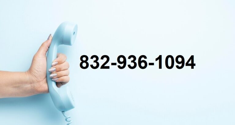 832-936-1094 – Learn All About 832-936-1094