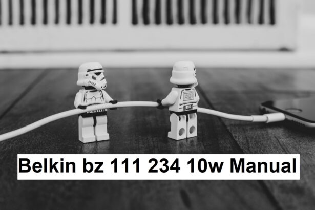 Belkin bz 111 234 10w Manual