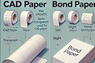 What is the Difference bw Cad and Bond Paper