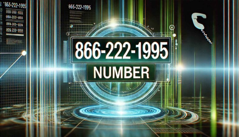 866-292-1995 Number: What You Need to Know