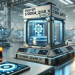 Industrial environment featuring Pester S100904_Quab_N with robotic automation.