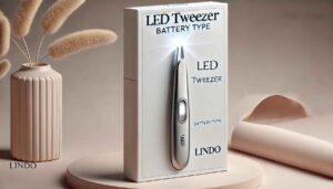 Lindo LED Tweezer Battery Type with ergonomic design for better control