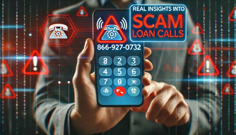866-927-0732 Phone Number: Real Insights into Scam Loan Calls
