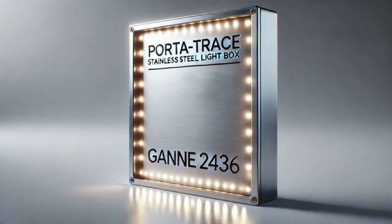 Porta-trace / Gagne 2436 stainless steel LED light box : Guide 2025