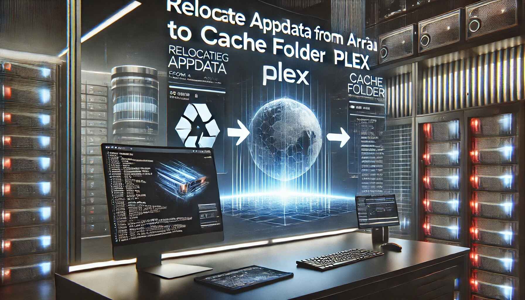 Relocate Appdata from Array to Cache Folder Plex
