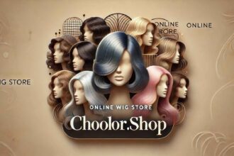 Choolor.shop online wig store with modern wig styles.