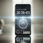 Phone Number 360-598-4016 displayed on a smartphone screen.