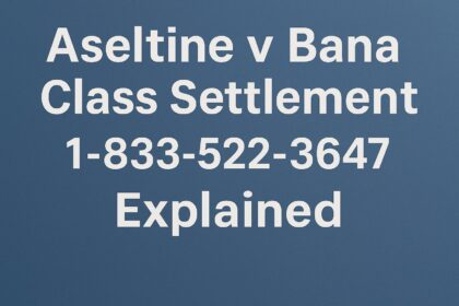Aseltine v Bana Class Settlement 1-833-522-3647 | Explained