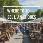 Lively antique market for finding where to sell antiques near me.