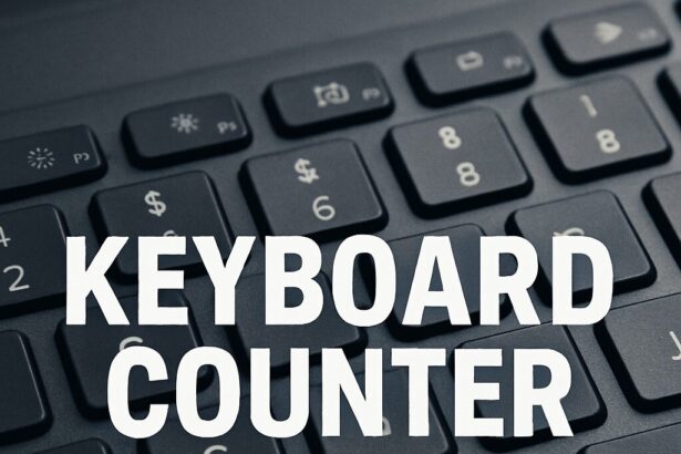 keyboard counter