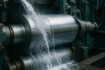 Roll cooling system used in industrial applications