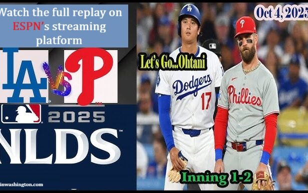 Dodgers vs phillies 4 oct game