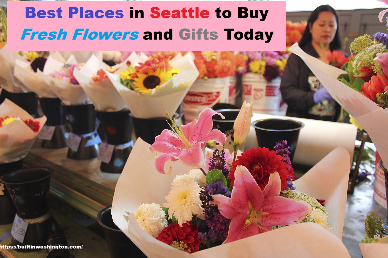 Places in Seattle to Buy Fresh Flowers