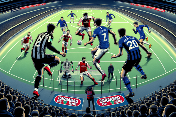 Newcastle vs Man City & Chelsea vs Arsenal Live: Exciting Carabao Cup Semis