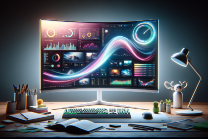 White Curved Monitor: Boost Your Work and Gaming Experience