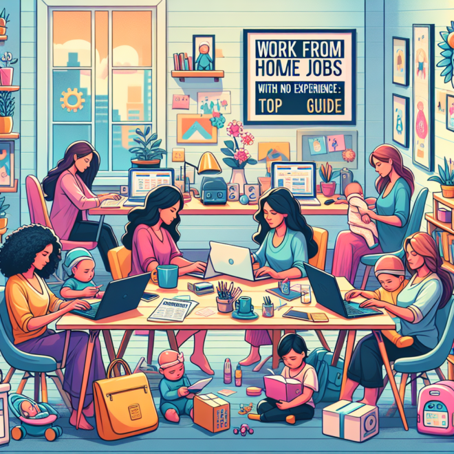 Work From Home Jobs For Moms With No Experience: Top Guide